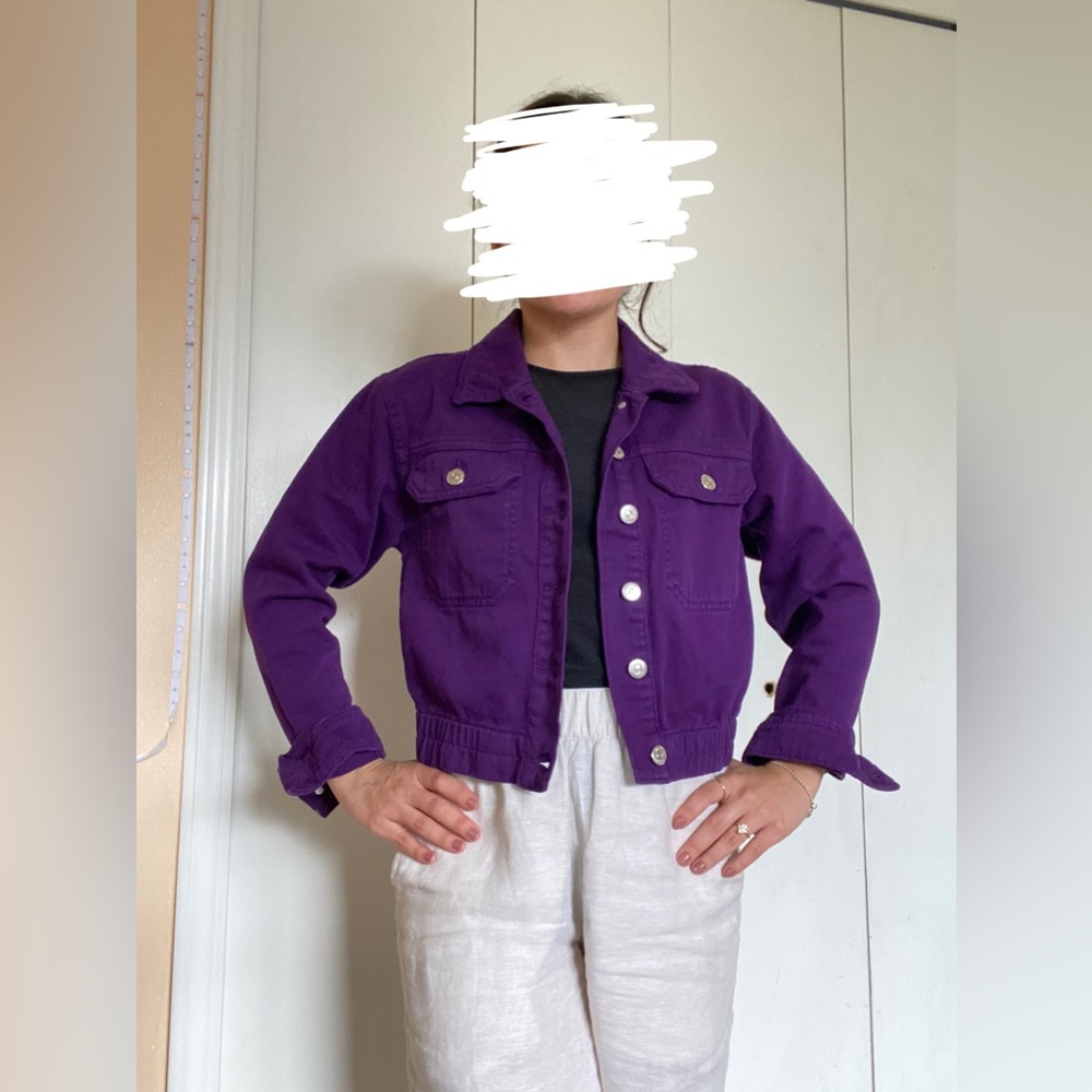 Zara Crop Jean Jacket